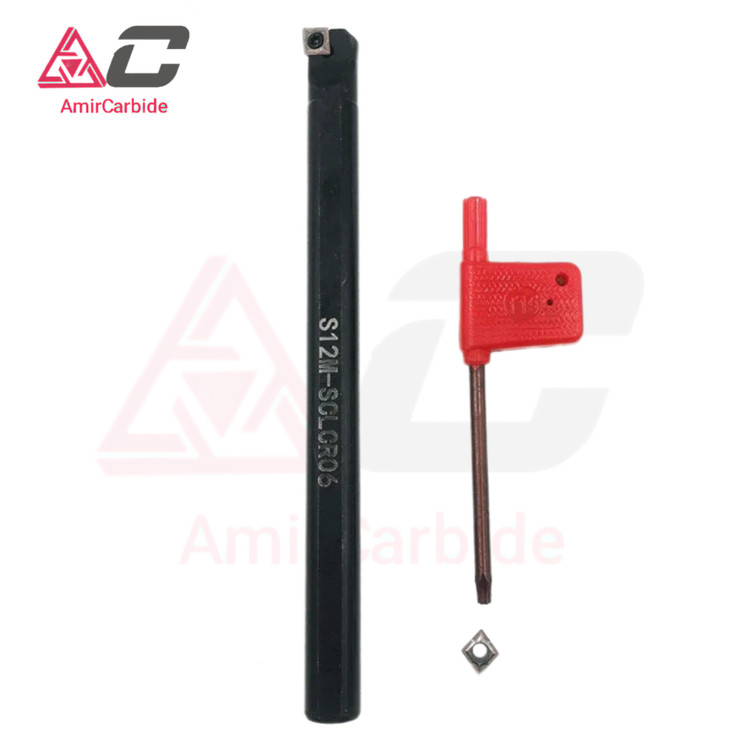 هلدر تراشکاری (داخل تراش) تنگستن کارباید S12M-SLCR06-A16